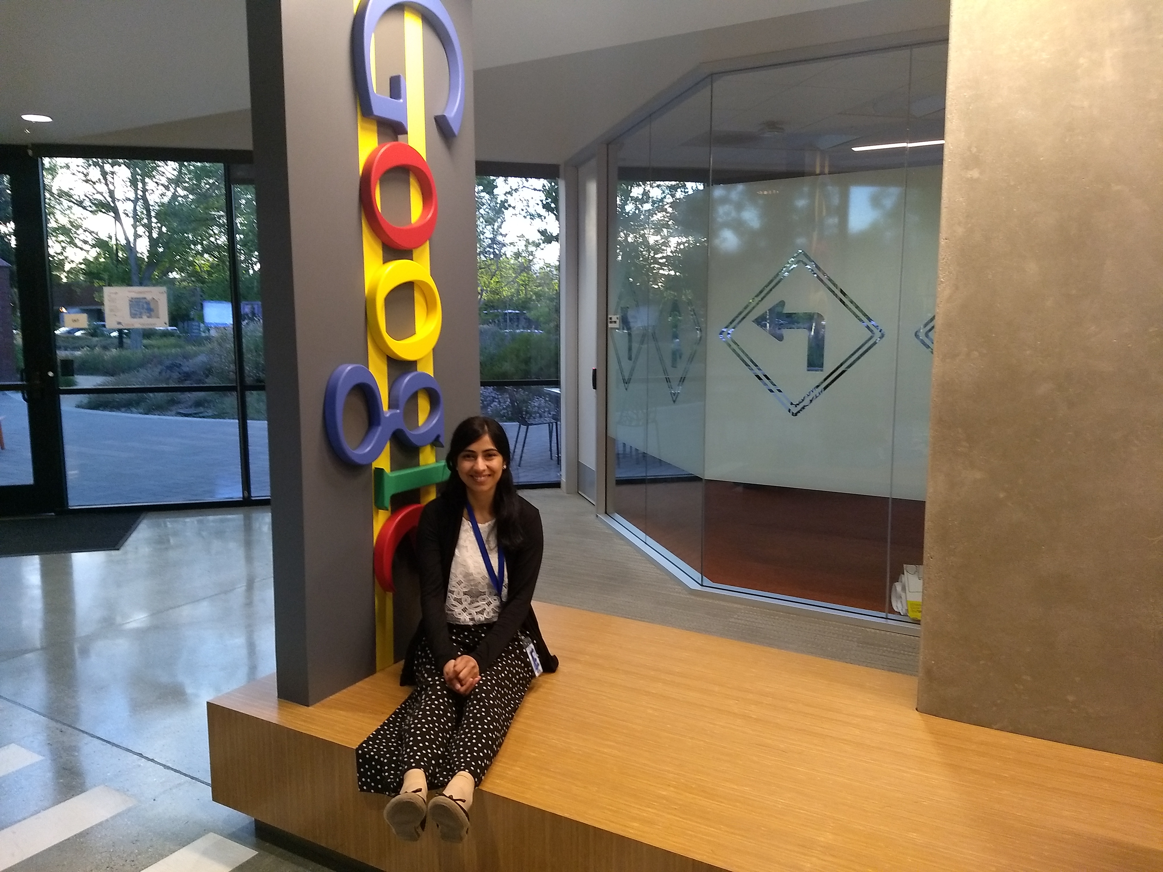 My picture in Google office